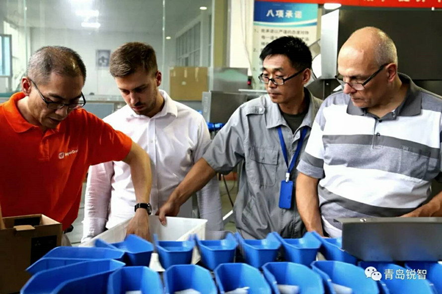  波蘭 SUPERDROB S.A來我公司洽談合作